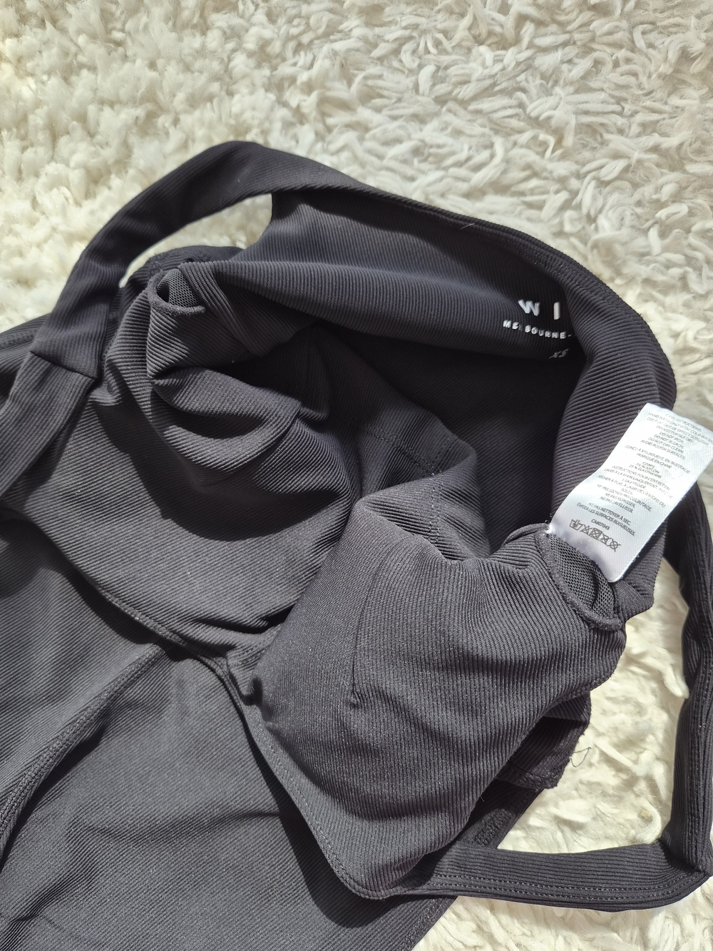 Black Sleeveless Flared Jumpsuit - Picture 10 of 15